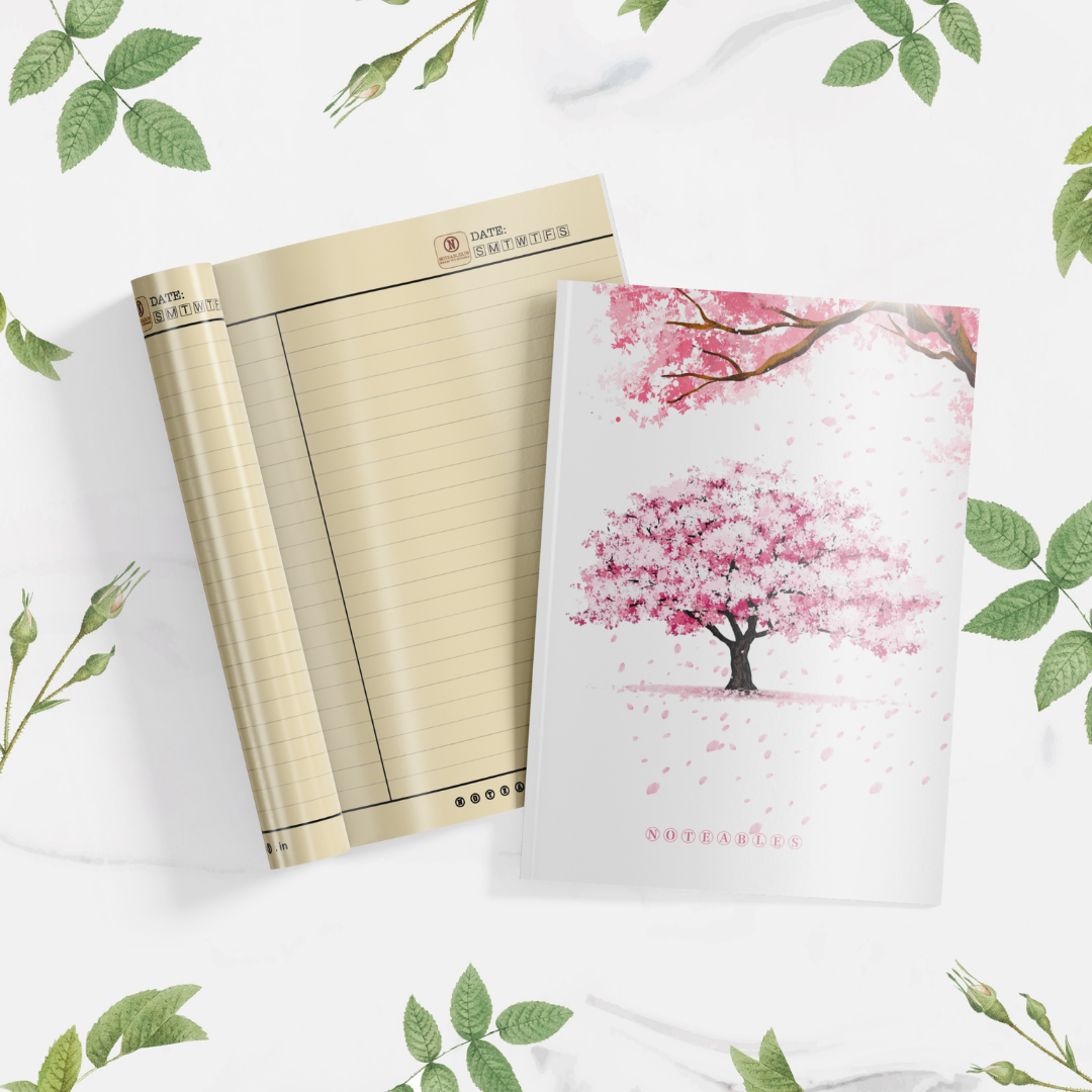 Plantable Cherry Blossom Notebook A5