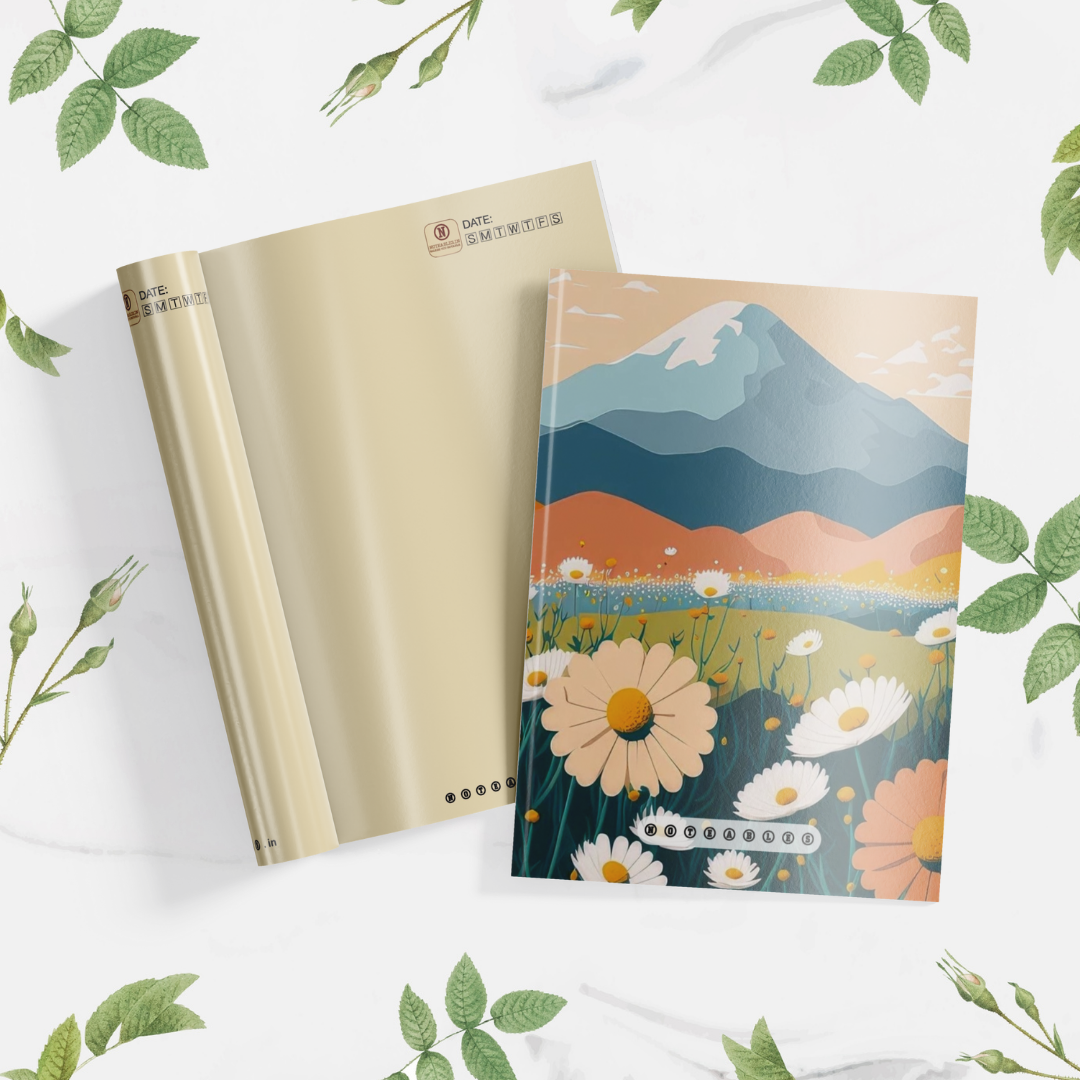 Plantable Mountain Serenity Notebook A5