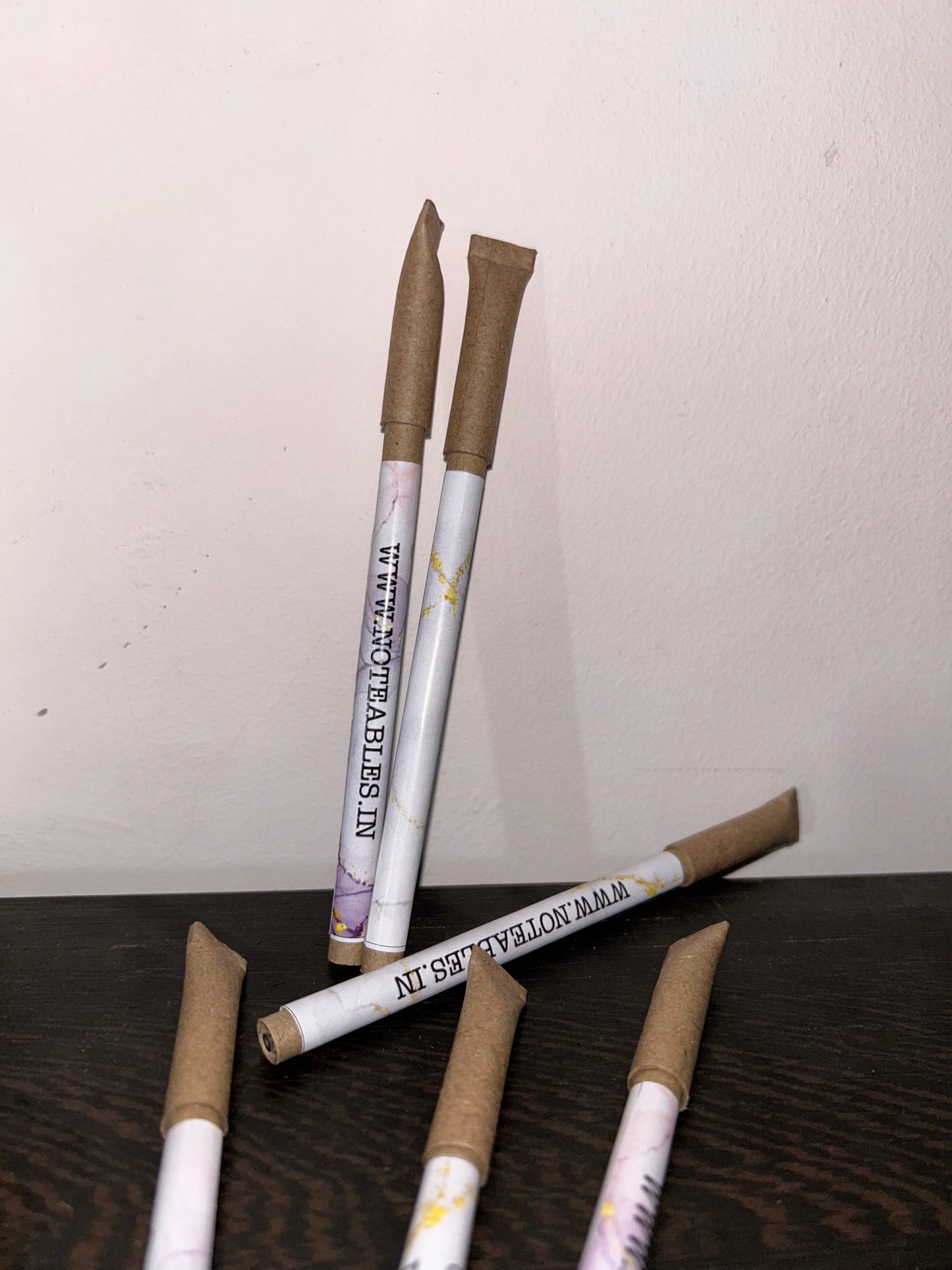 Plantable & Recyclable Kraft Pens (Pack of 5)