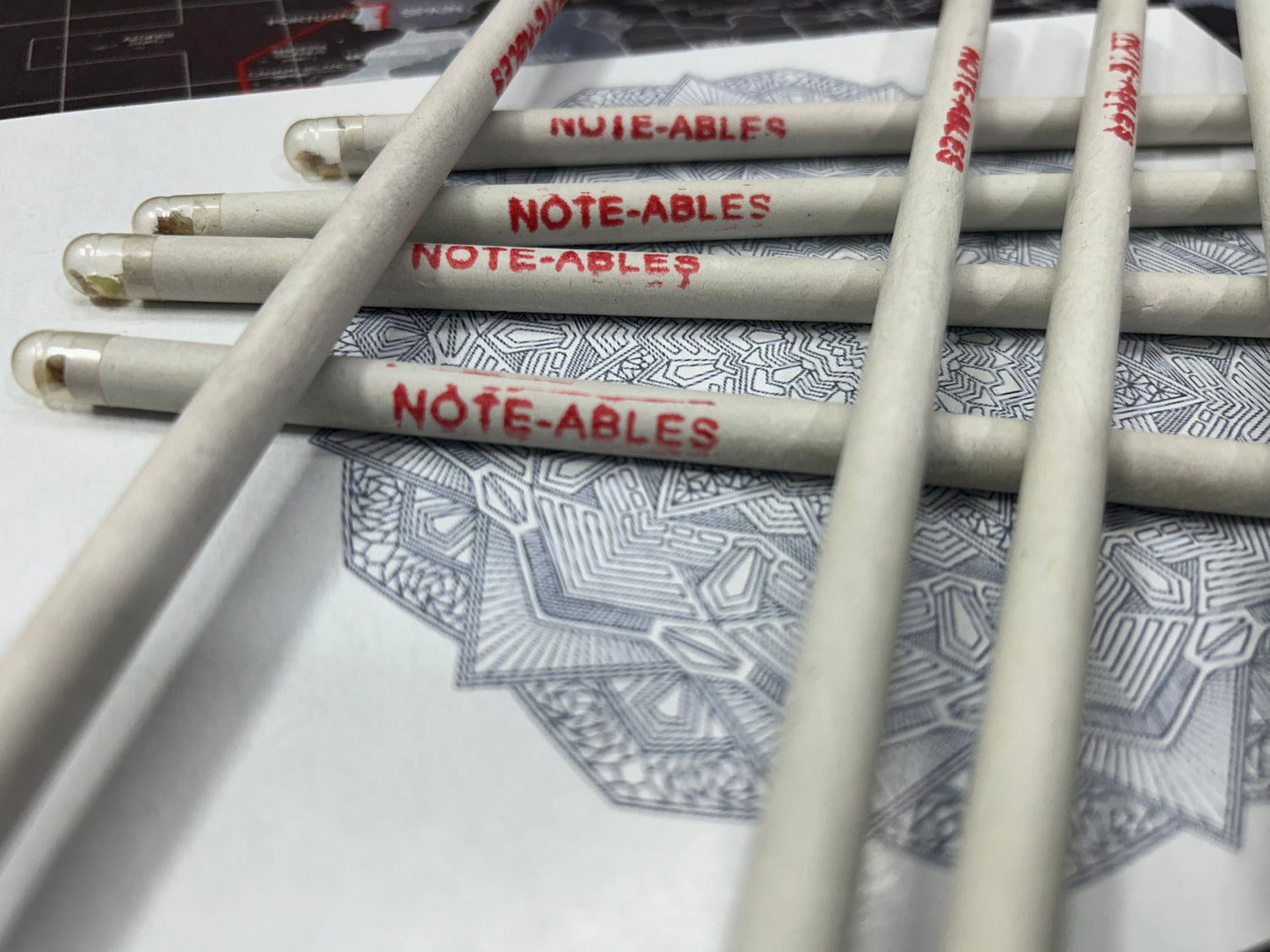 Plantable & Recyclable Newspaper Pencils (Pack of 10)