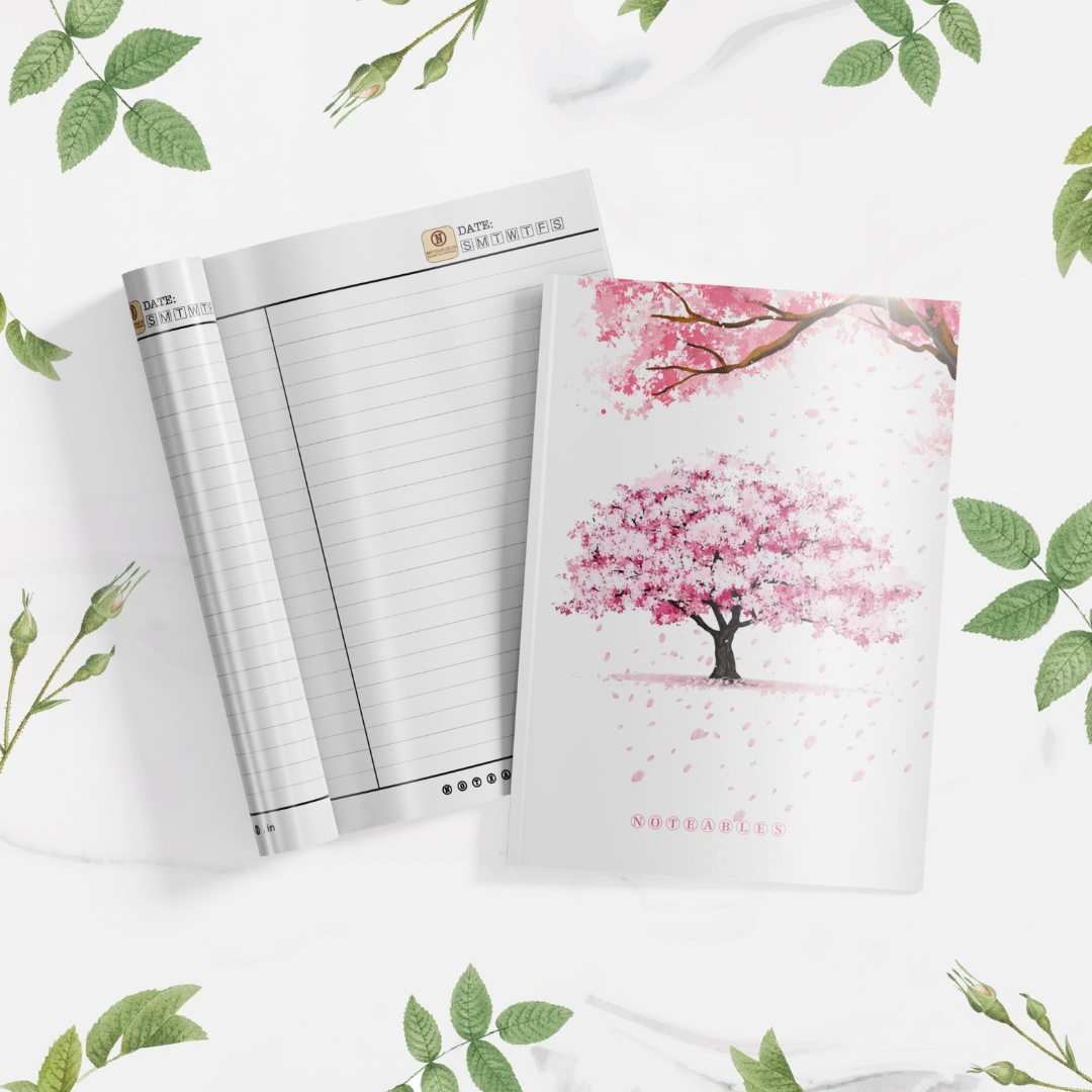 Plantable Cherry Blossom Notebook A5