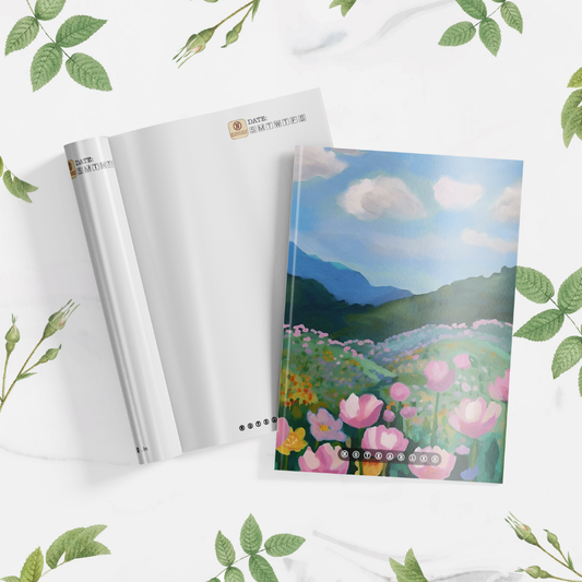 Plantable Blooming Flowers Notebook A6