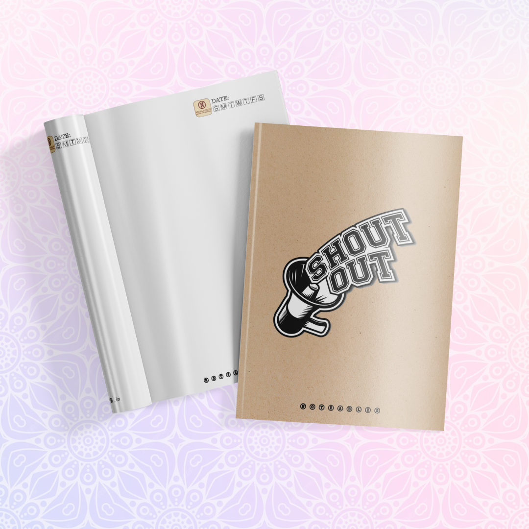 KRAFT "SHOUTOUT" NOTEBOOK A5