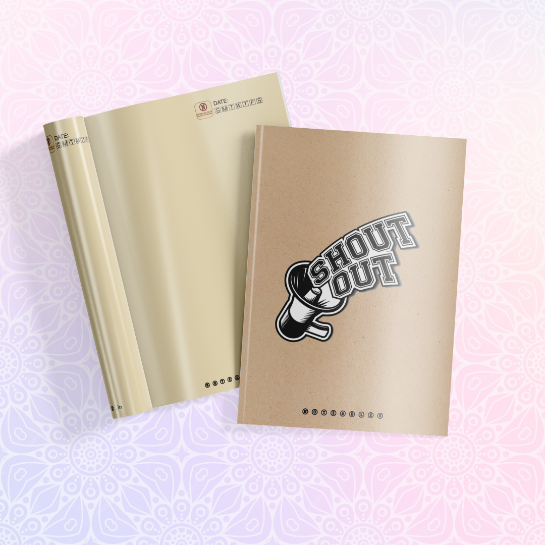 KRAFT "SHOUTOUT" NOTEBOOK A5