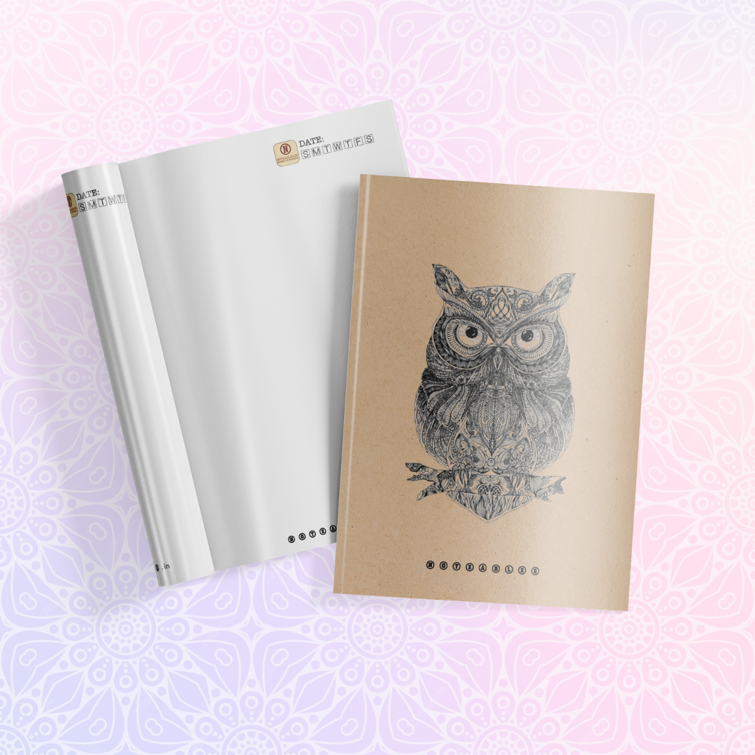 KRAFT ARTISTIC OWL NOTEBOOK A6
