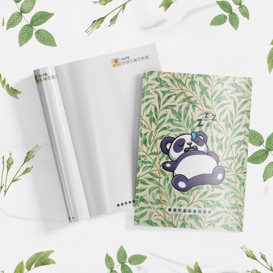 Plantable Dreamy Panda Notebook A6