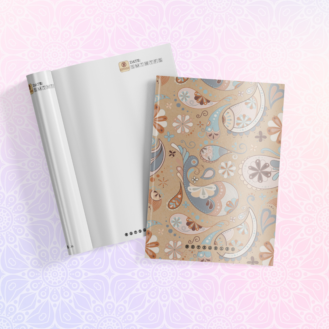 KRAFT FLORAL REVERIE NOTEBOOK A5