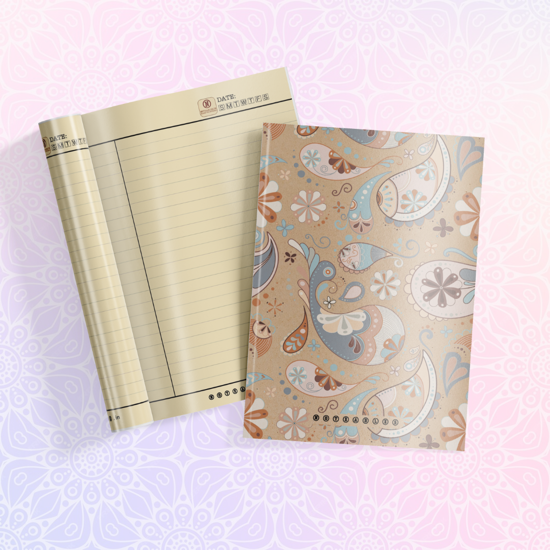 KRAFT FLORAL REVERIE NOTEBOOK A5