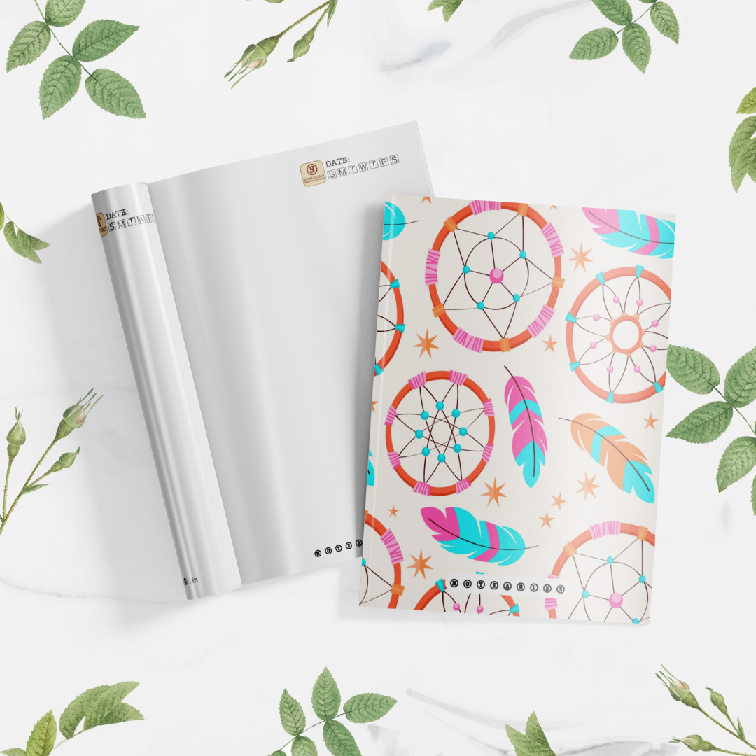Plantable Dream Catcher Notebook A5