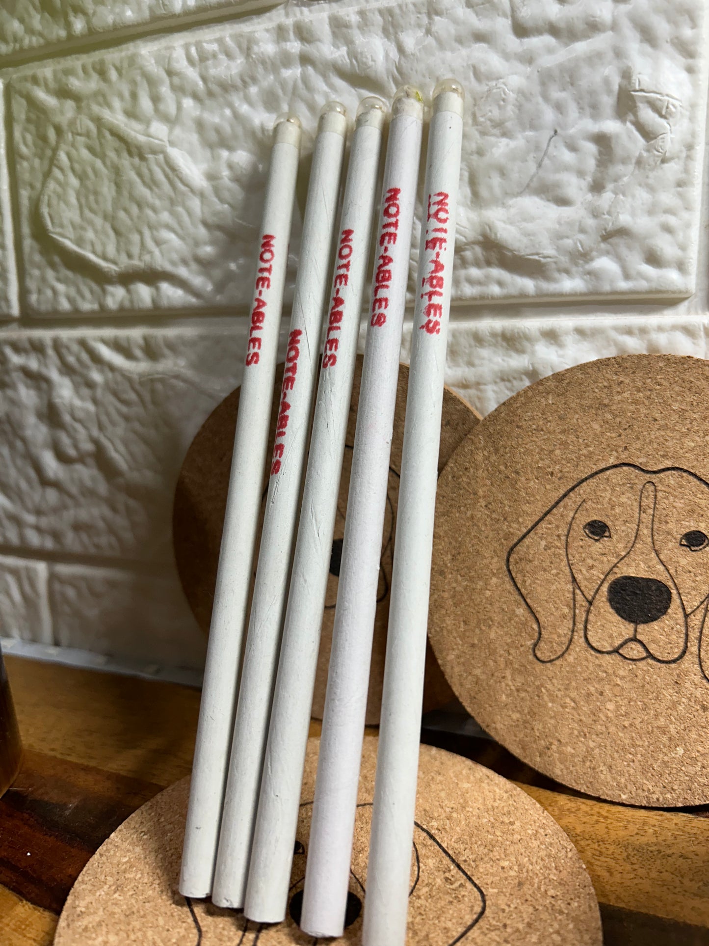 Plantable & Recyclable Newspaper Pencils (Pack of 10)