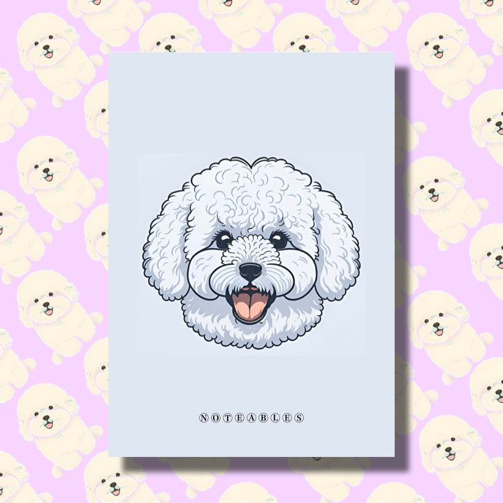 Bichon Poodle Themed Notebook A5