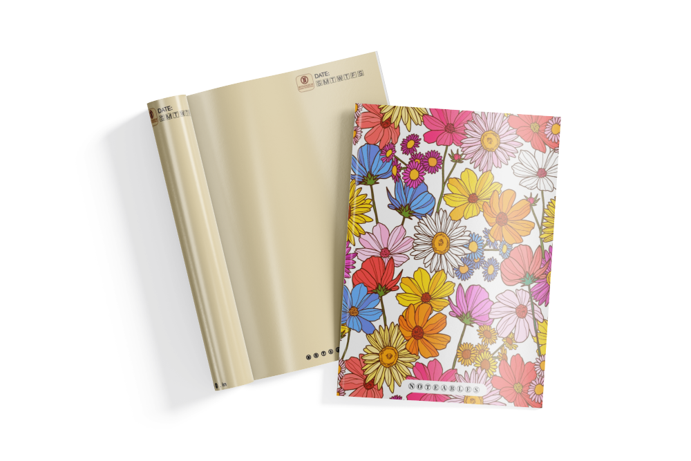 Floral Harmony Notebook A6
