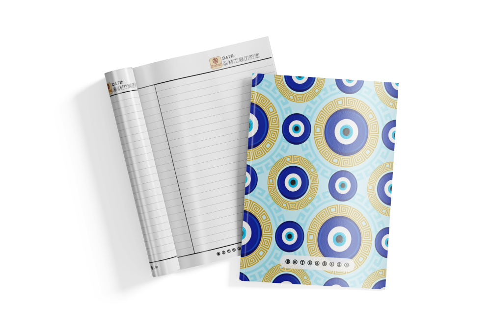 Trendy Evil Eye Notebook A5