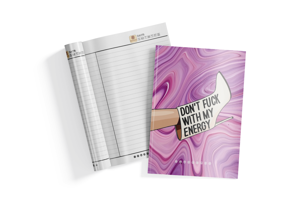 "Bold Vibes Only" Notebook A5