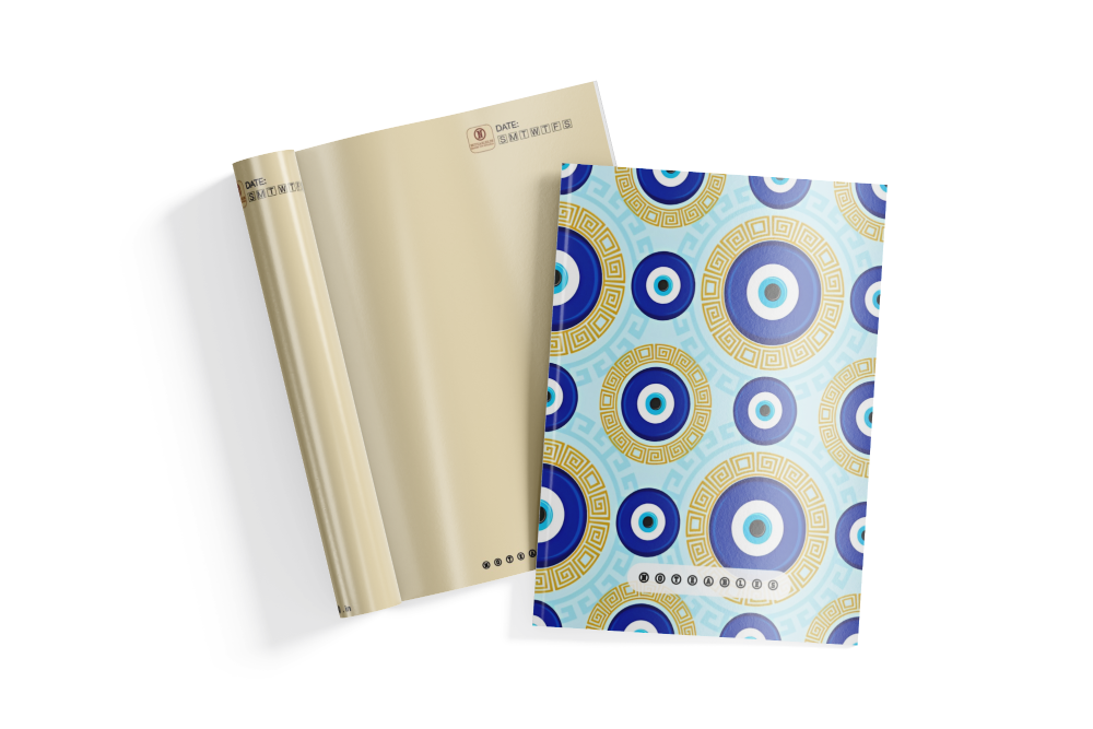 Trendy Evil Eye Notebook A5