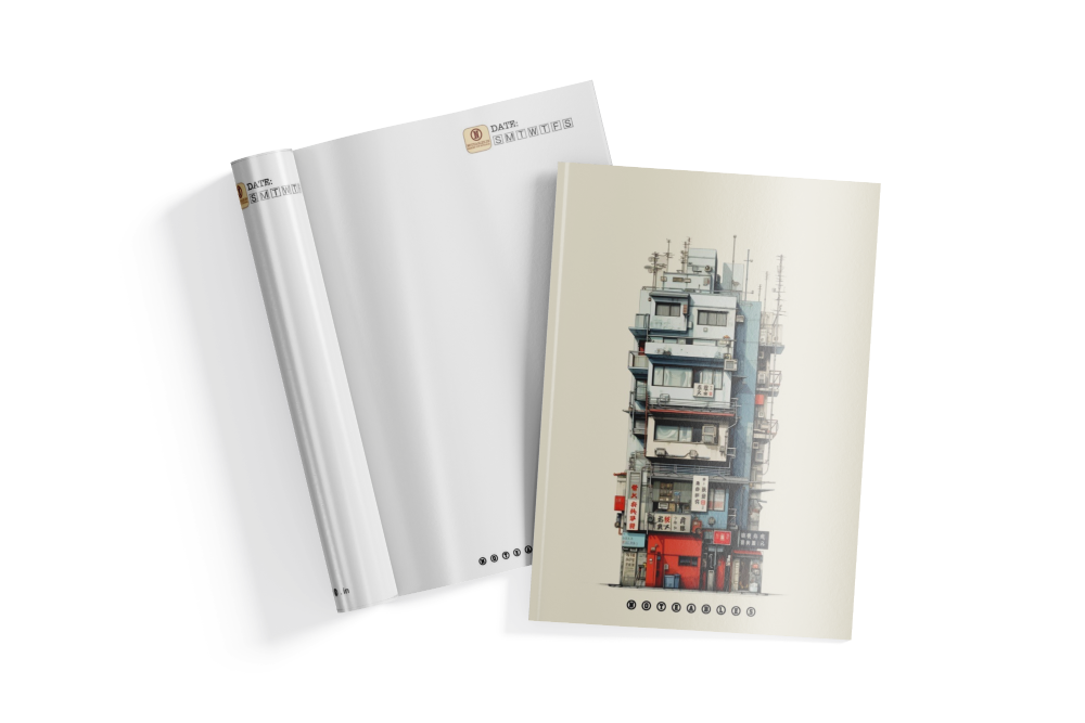 Japanese Building Edition Notebook A5