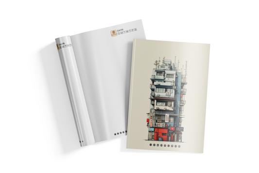 Japanese Building Edition Notebook A5